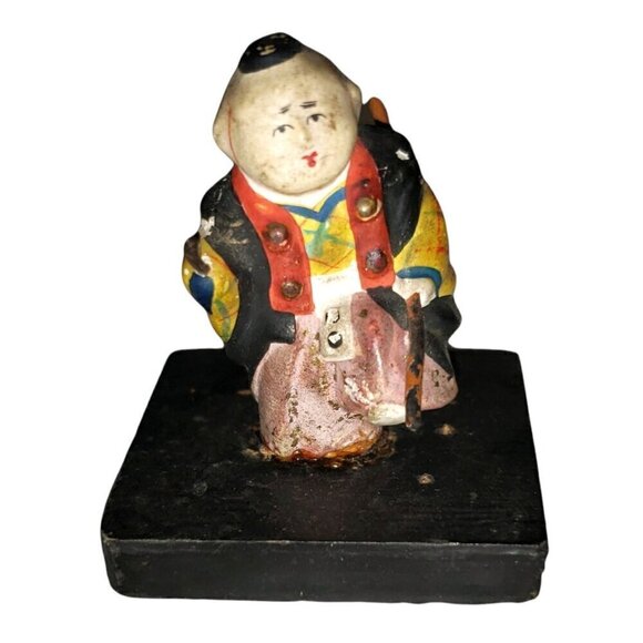 Small Vintage Japanese Figure Doll Souviner Collectible - Picture 1 of 5